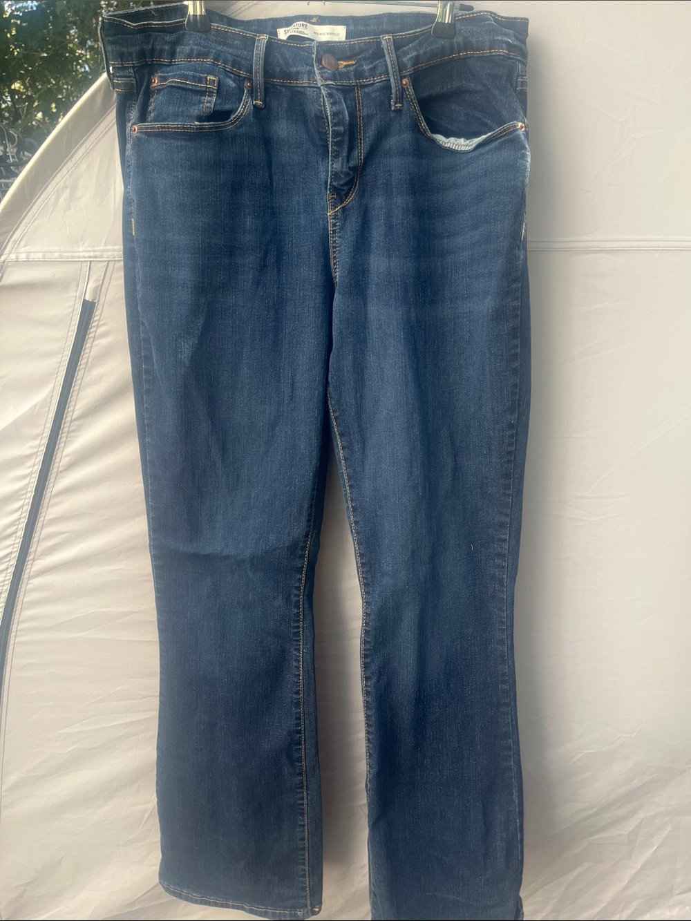 Signature by Levi Strauss Medium Blue Bootcut Jeans